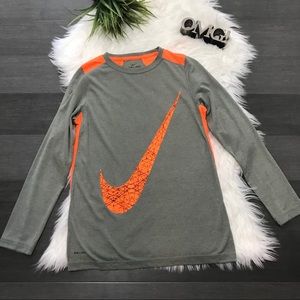Boys long sleeve Nike shirt